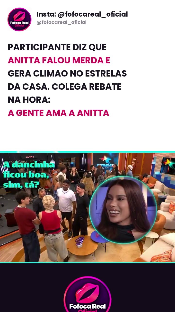 Participante diz que Anitta "falou merda" e web repercute climão no Estrelas da Casa